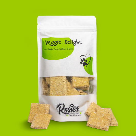Rosie's Veggie Delight Dog Crackers