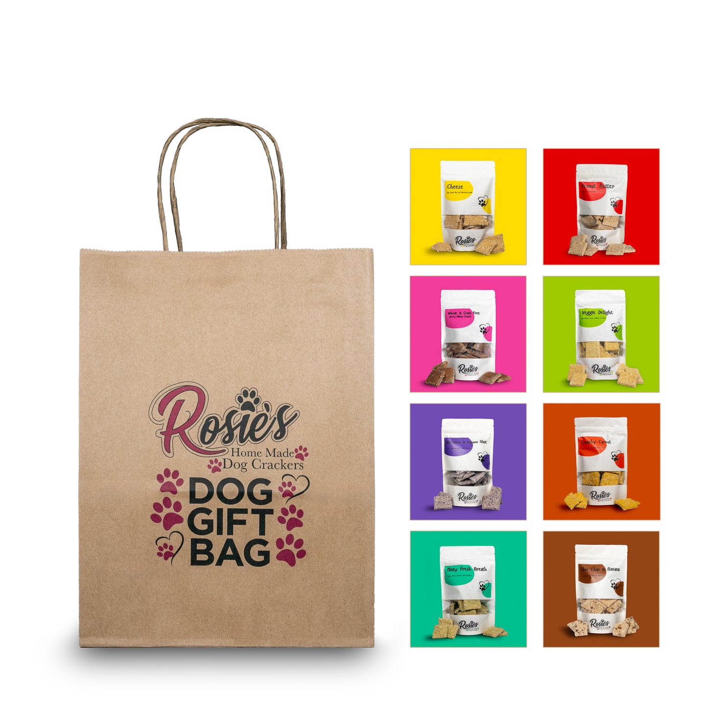 Rosie's Dog Cracker Gift Bag Special