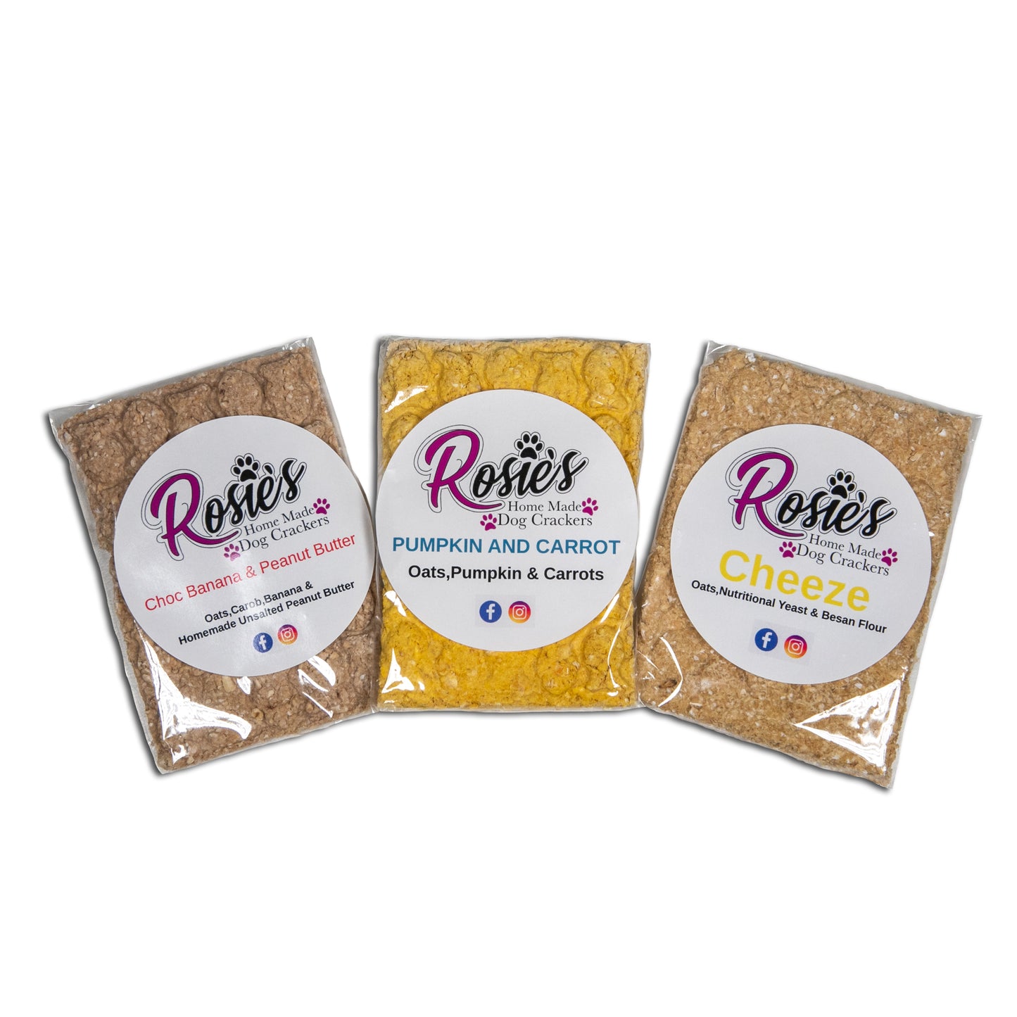 Rosie's Big Dog Biscuits – Mixed Flavours